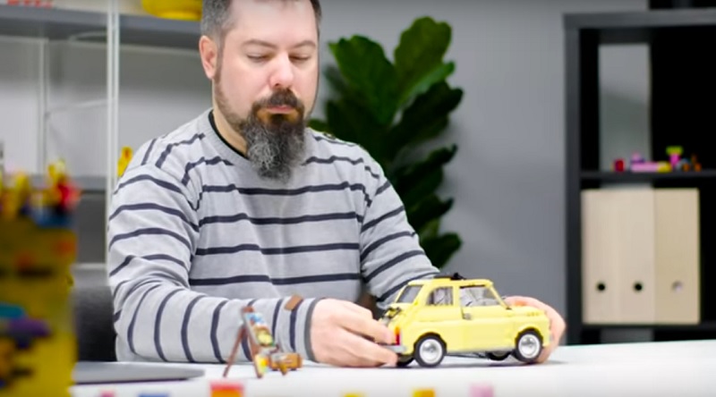 LEGO Creator Expert 10271 Fiat 500 designer introduces the set