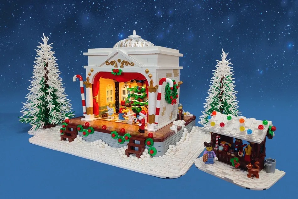 LEGO Ideas Christmas Theater 10