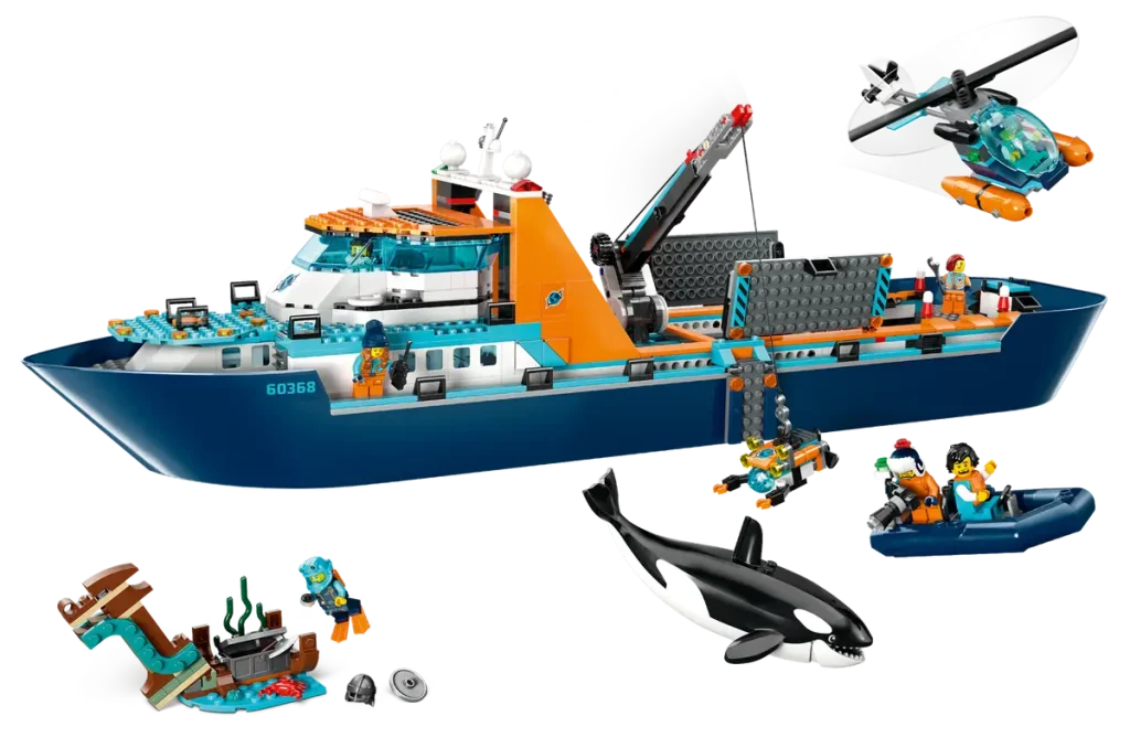 LEGO City 60368 Artic Explorer Ship 4 1024x678