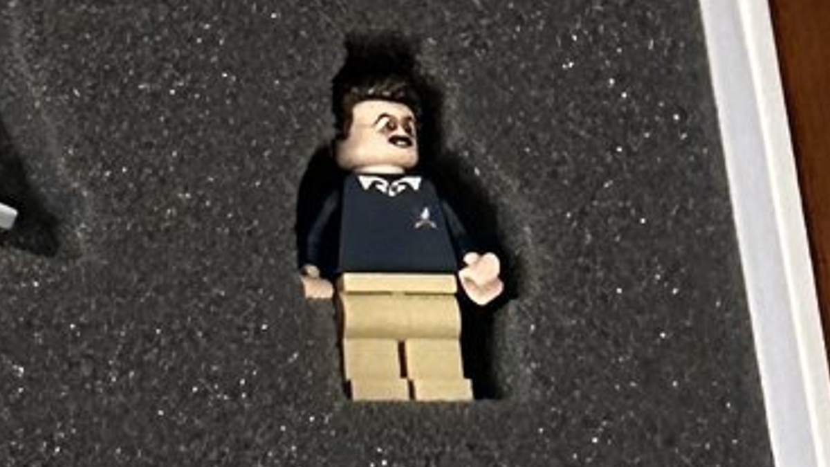 There’s a LEGO Ted Lasso minifigure, as long as you can find it