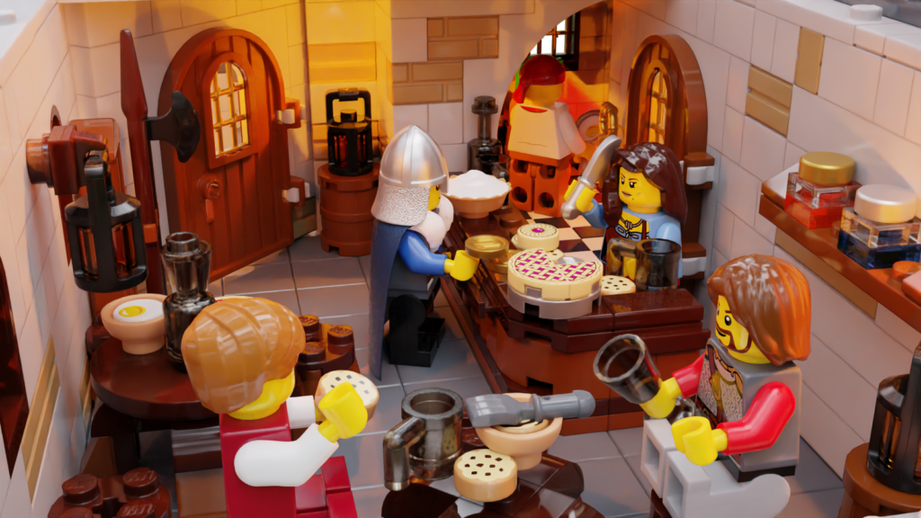 LEGO Ideas The Tavern Under the Snow 5