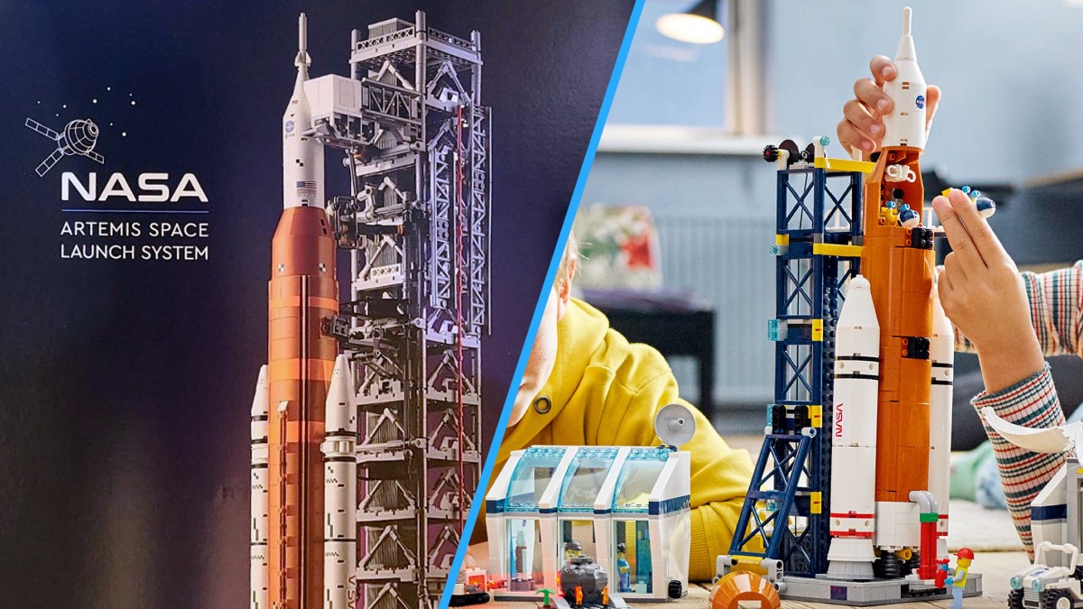 LEGO 10341 NASA Artemis Space Launch System isn't the first of its kind