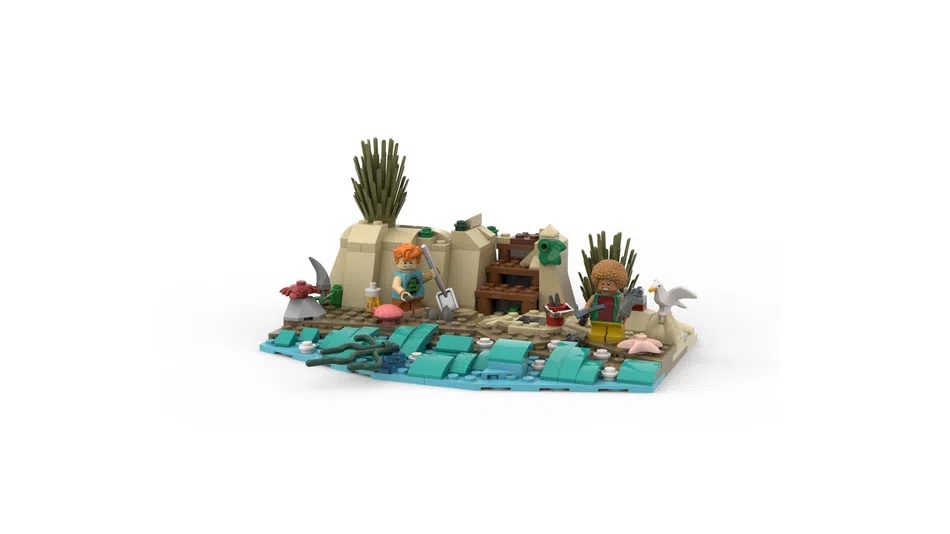 LEGO Ideas The Quest for Shark Teeth on the Beach