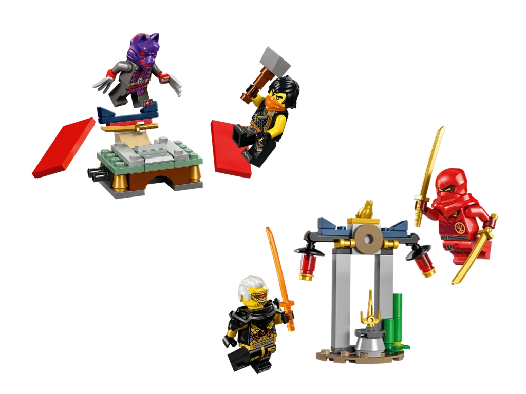 LEGO NINJAGO 30675 Tournament Training Ground Kai and Raptons Temple Battle 1024x768