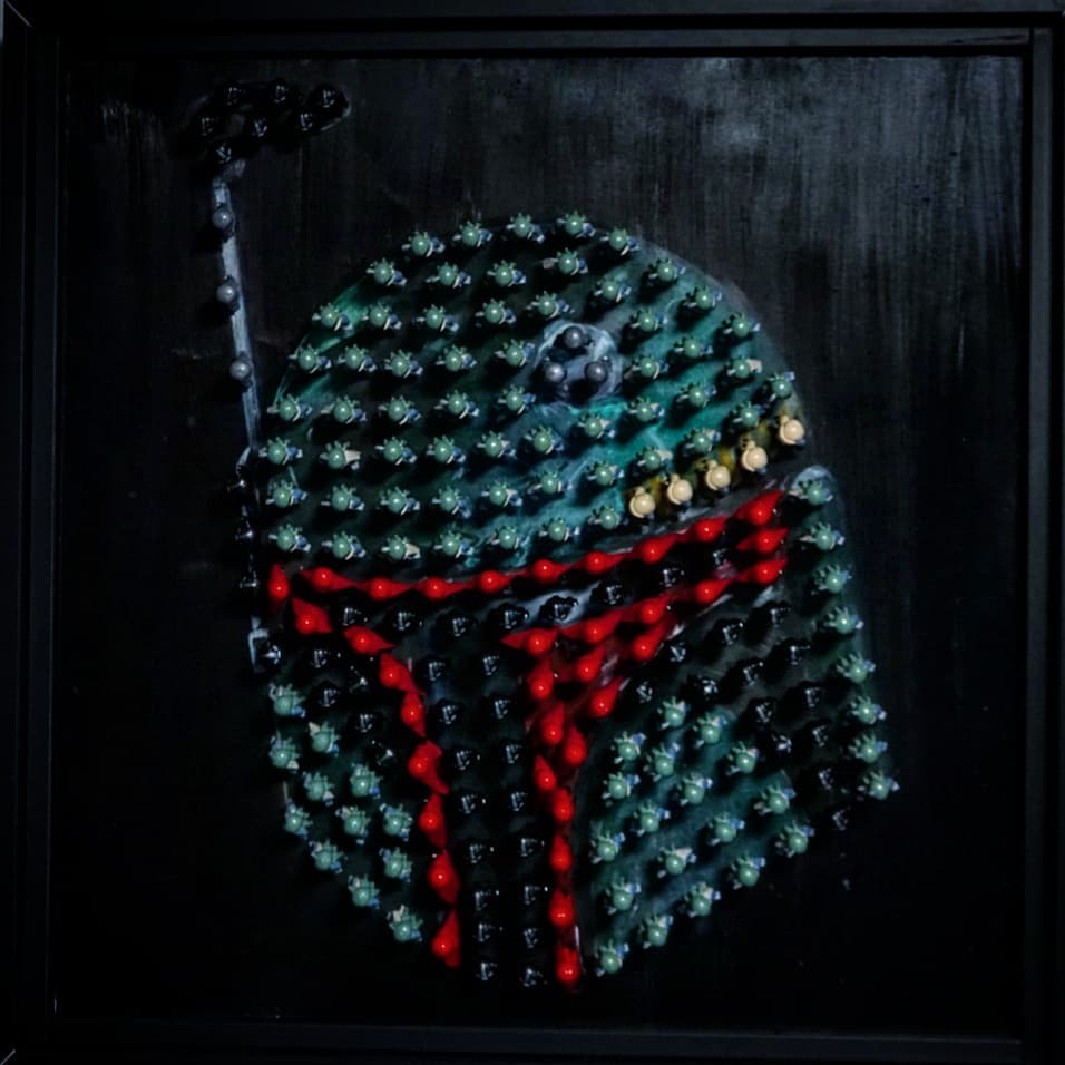 LEGO Boba Fett helmet artwork 01