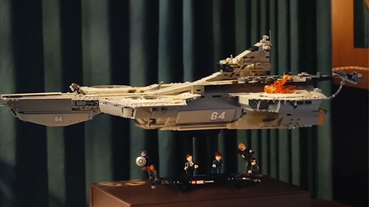 LEGO Helicarrier video showcases hidden features and details