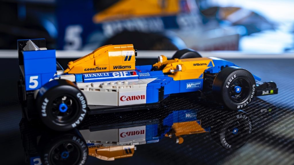 LEGO Icons 10353 Williams Racing FW14B Nigel Mansell featured 2 1024x576