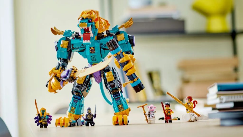 LEGO Monkie Kid 80048 The Mighty Azure Lion featured 1024x576