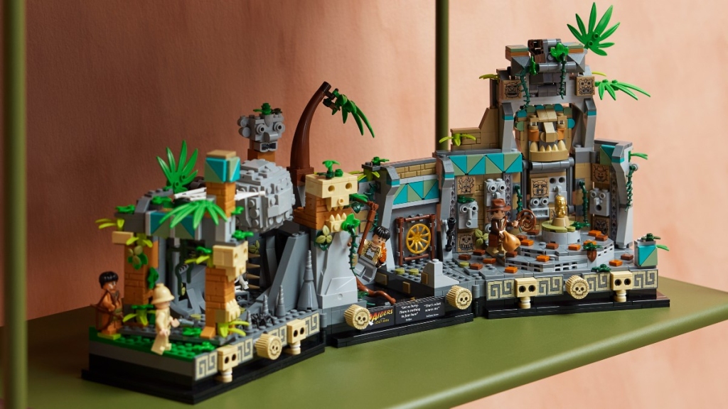 LEGO Indiana Jones 77015 Temple of the Golden Idol lifestyle featured 2 1024x576