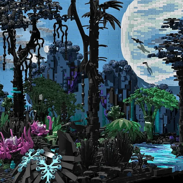 LEGO Ideas Night Time by Ymari 4