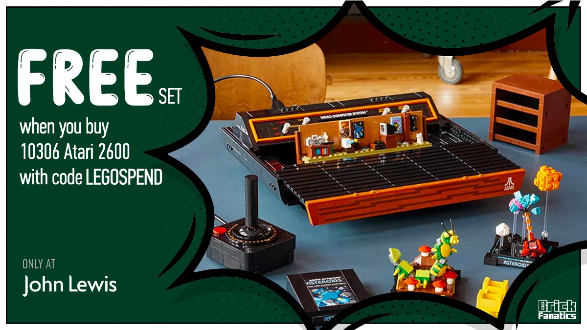 Earn free LEGO Ideas set when you buy LEGO Atari at John Lewis