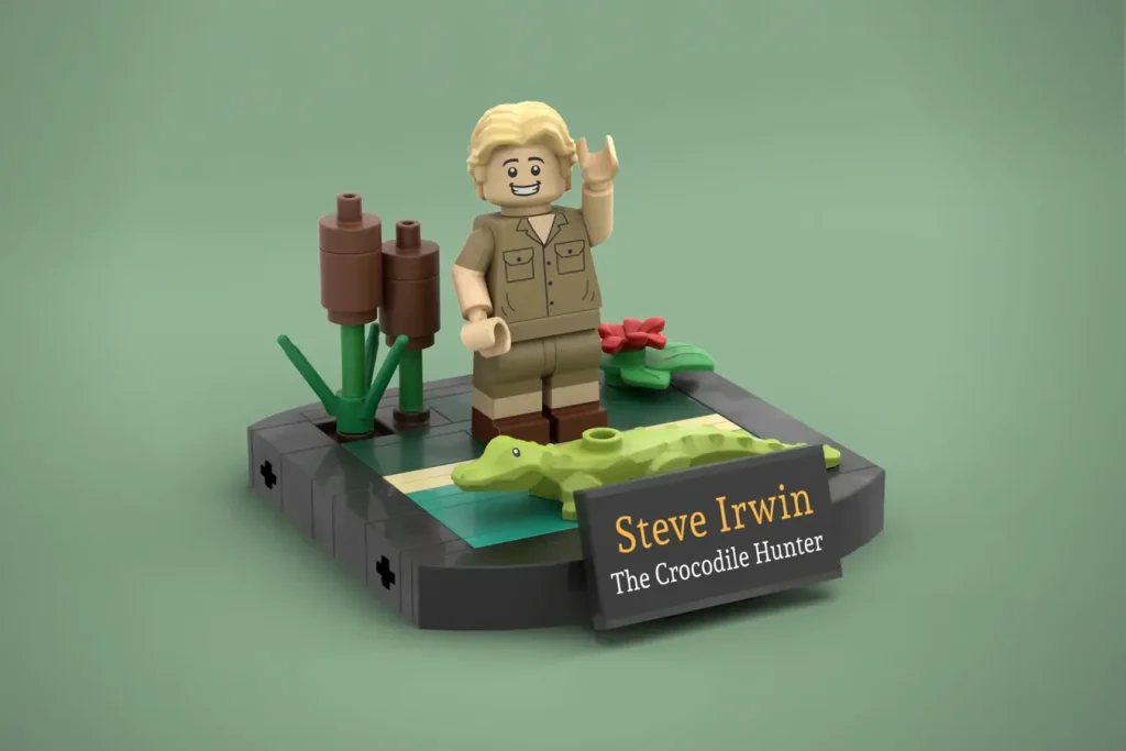 LEGO Ideas steve irwin crocodile 3 1024x683
