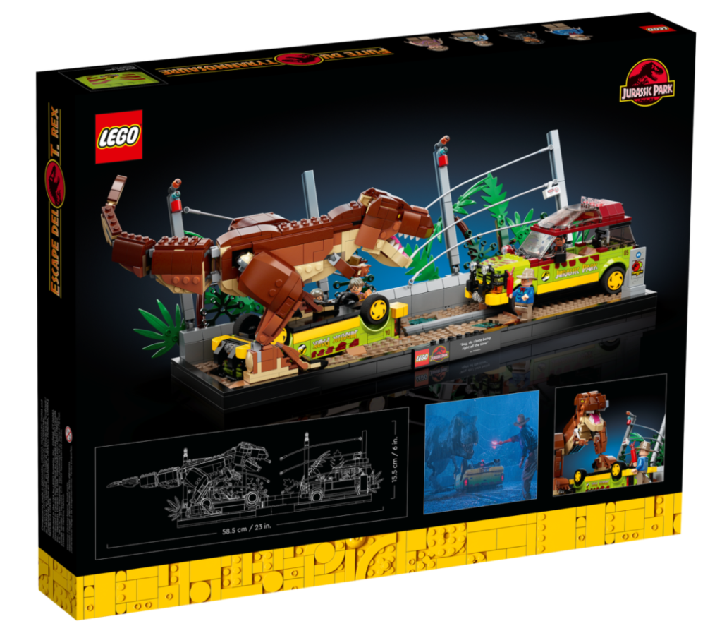 LEGO 76956 Jurassic Park T.Rex Breakout box back 1024x904