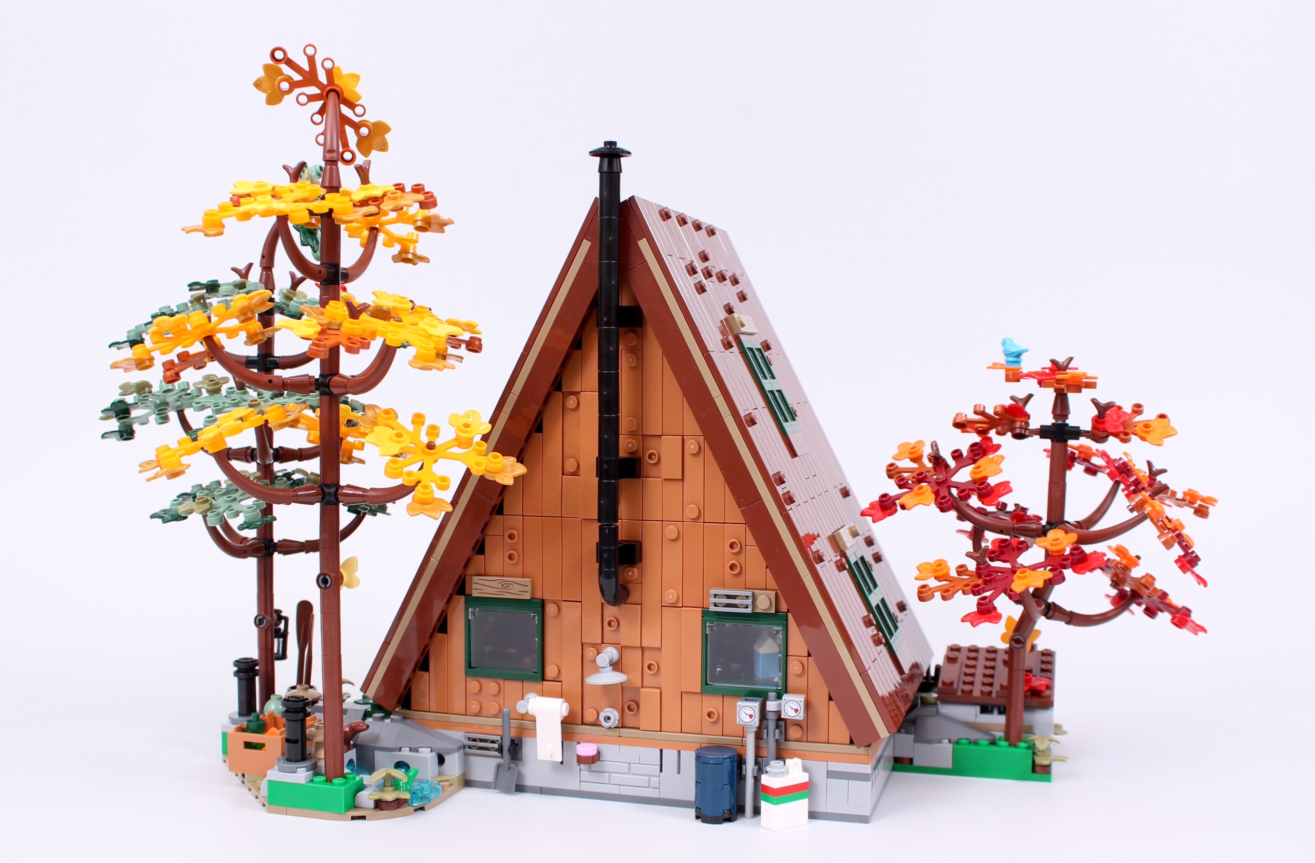 LEGO Ideas 21338 A Frame Cabin review 17 scaled