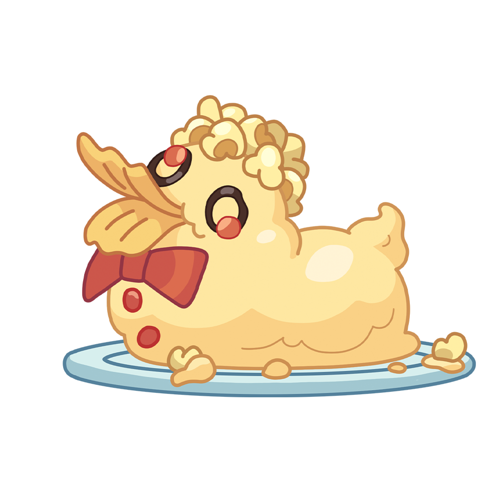 bluey duck cake