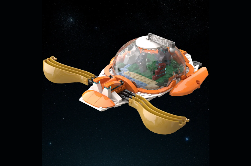 LEGO Ideas Space Turtle of Life Voyager