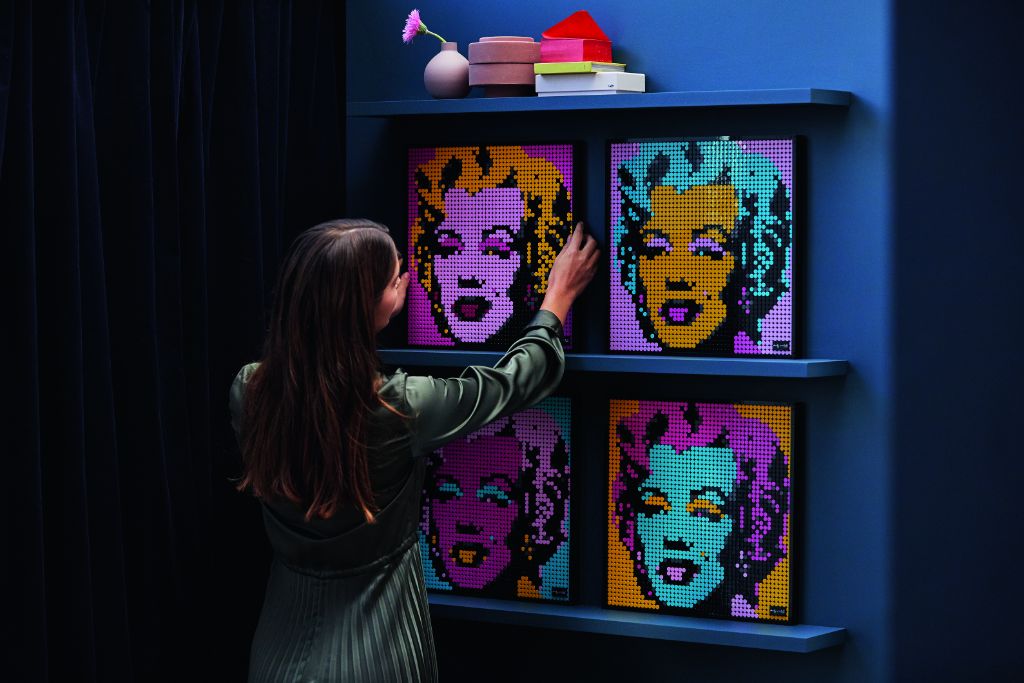 LEGO Art 31197 Andy Warhols Marilyn Monroe 3