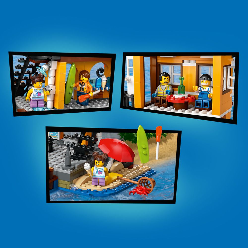 LEGO City 60422 Seaside Harbour with Cargo Ship 6