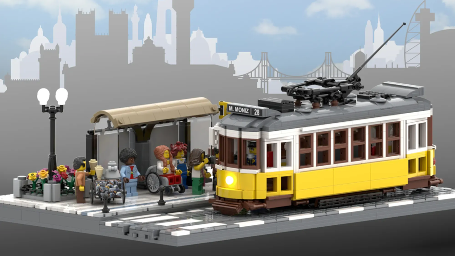 LEGO Ideas Lisbon Tram successfully picks up 10,000 supporters