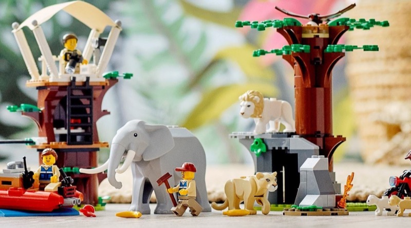 The new LEGO CITY animals were actually teased months ago