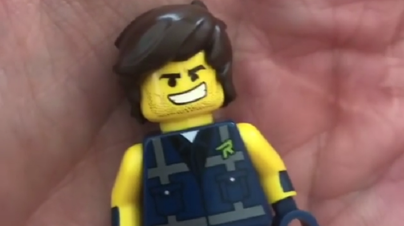 Chris Pratt reveals The LEGO Movie 2: The Second Part's Rex Dangervest minifigure