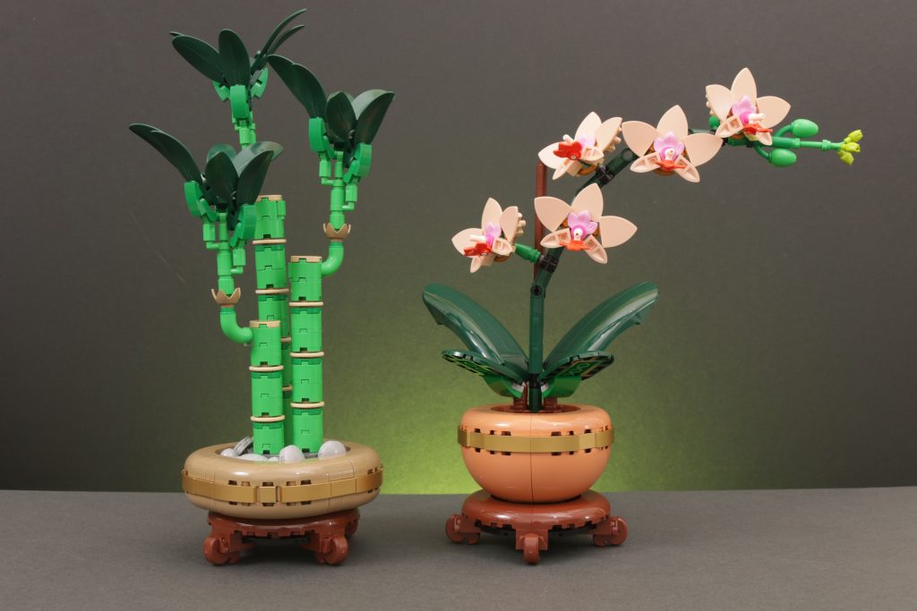 LEGO Botanicals 10343 Mini Orchid and 10344 Lucky Bamboo review 1 1024x683