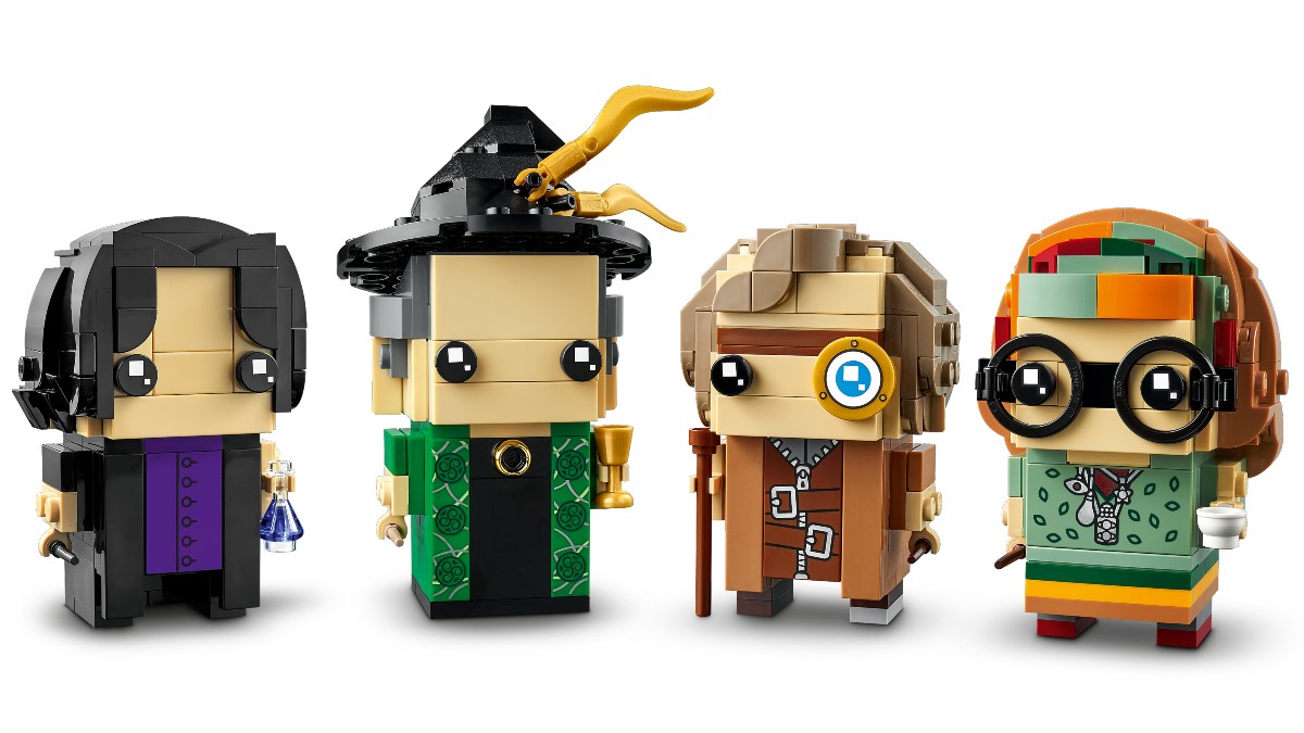 LEGO Harry Potter BrickHeadz 40560 Professors of Hogwarts revealed