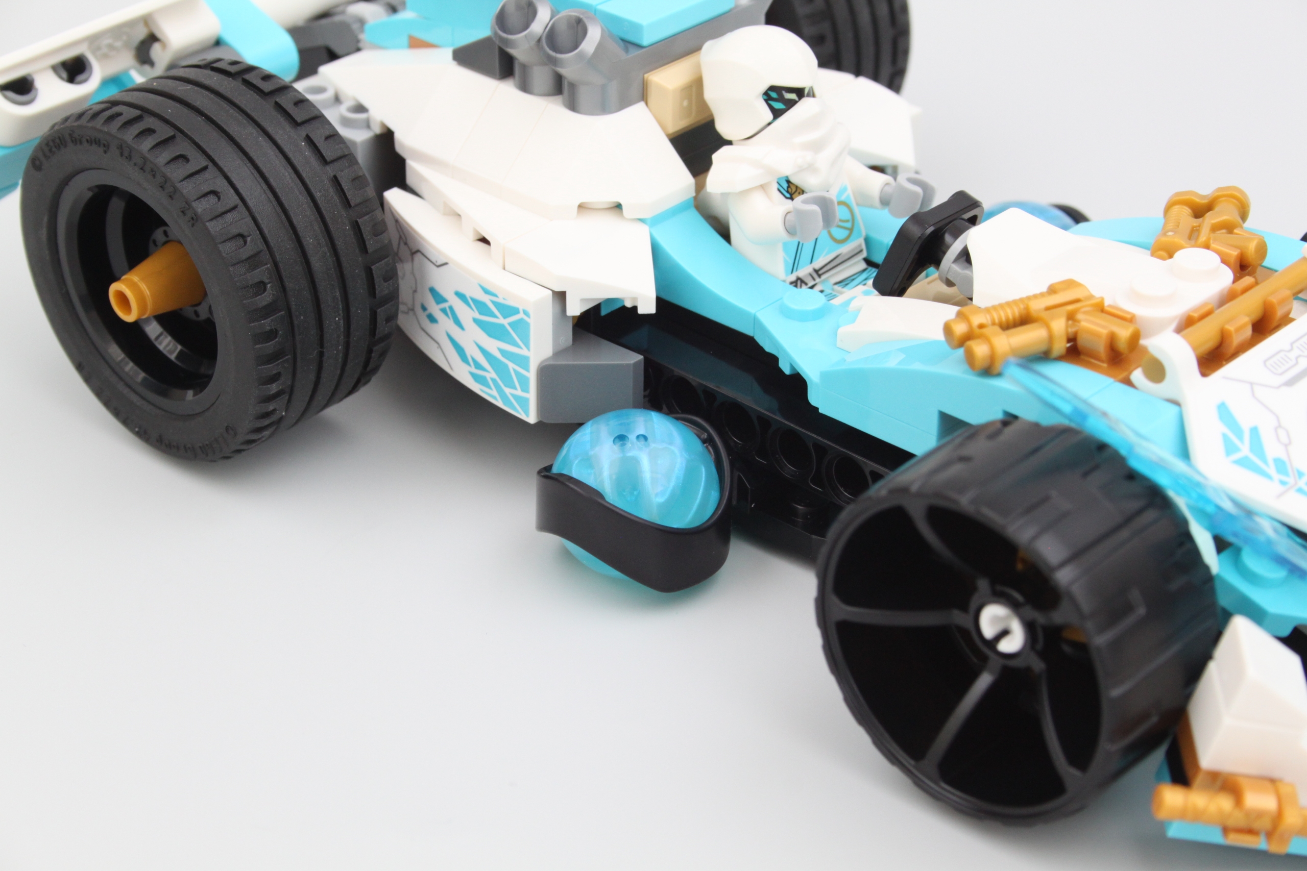 LEGO NINJAGO 71791 Zanes Dragon Power Spinjitzu Race Car review 6 scaled