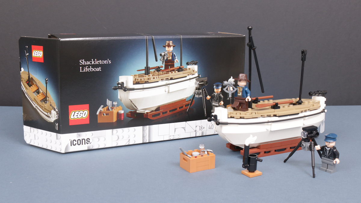 LEGO Icons 40729 Shackleton’s Lifeboat gift-with-purchase review