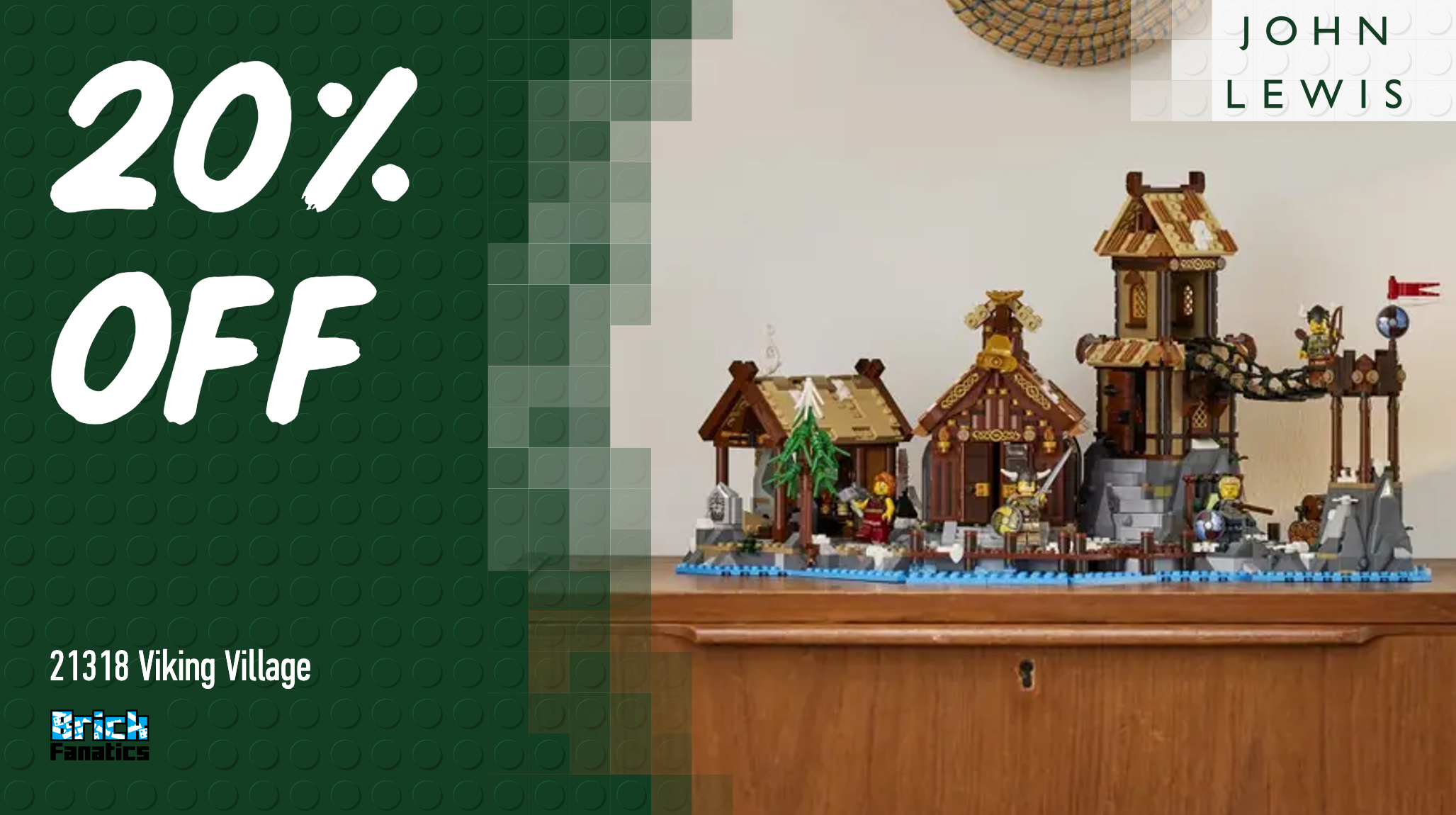 Pick up LEGO Ideas Viking Village for less than £100 right now
