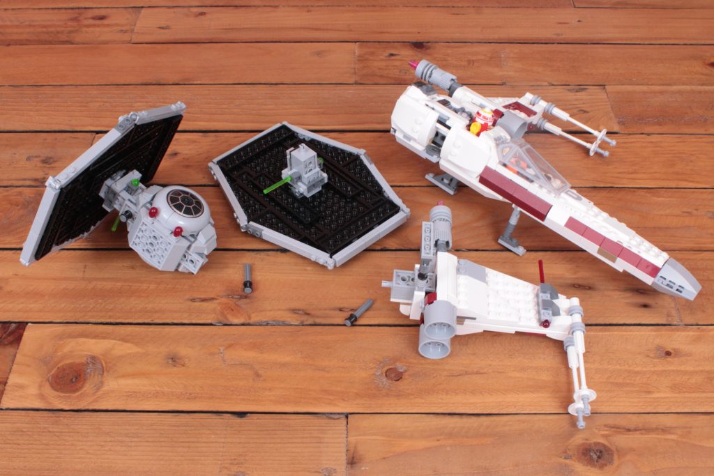 LEGO Star Wars 75393 TIE Fighter X Wing Mash up review 20 1024x683