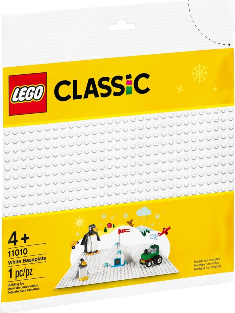 LEGO Classic 11010 White Baseplate 1