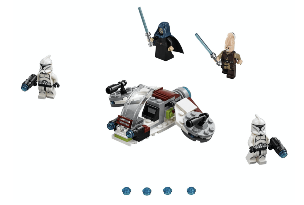 LEGO Star Wars 75206 Jedi and Clone Troopers Battle Pack review