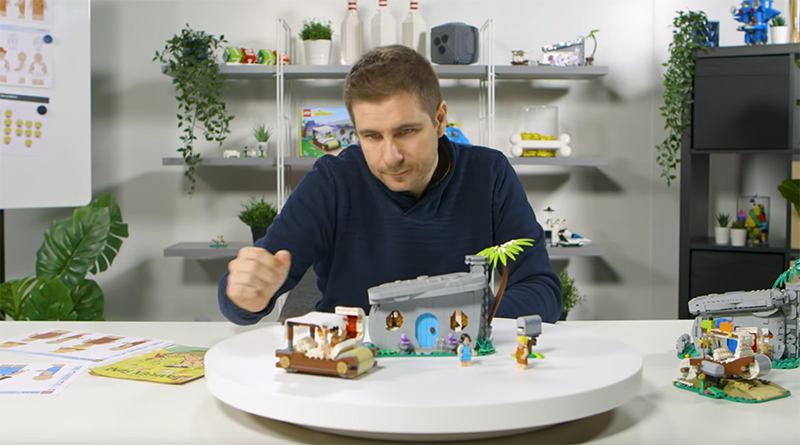 LEGO Ideas 21316 The Flintstones designer video