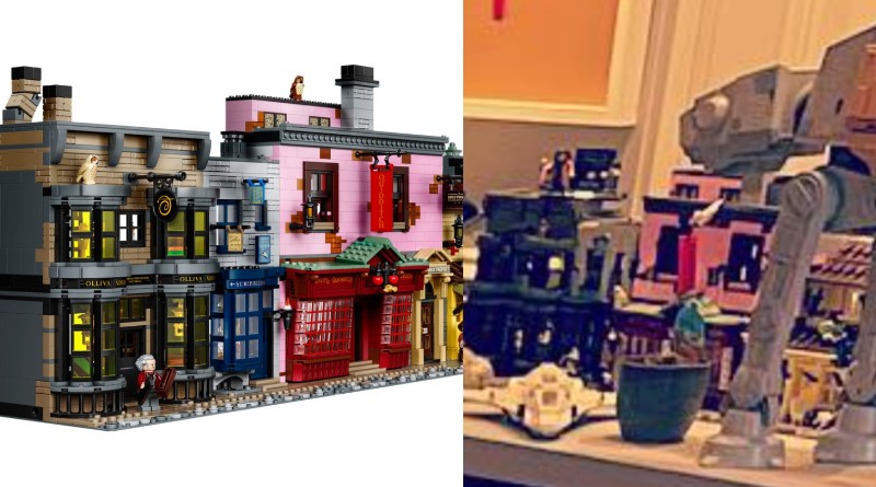 Elton John celebrates his birthday with the help of Harry Potter 75978 Diagon Alley
