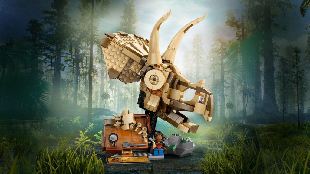 76969 LEGO Dinosaurierfossil Triceratops Schaedel 7 1024x576