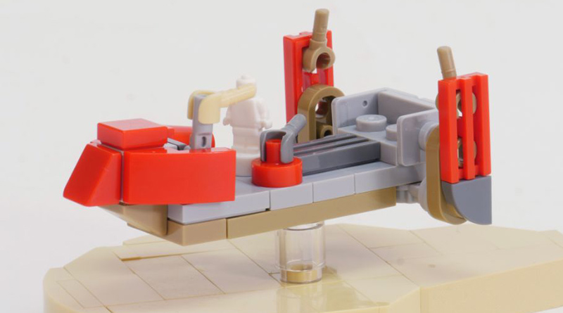 LEGO Star Wars: The Rise of Skywalker Pasaana Speeder build
