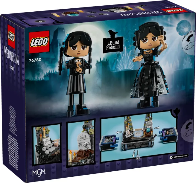LEGO Wednesday 76780 Wednesday Addams Figure 18