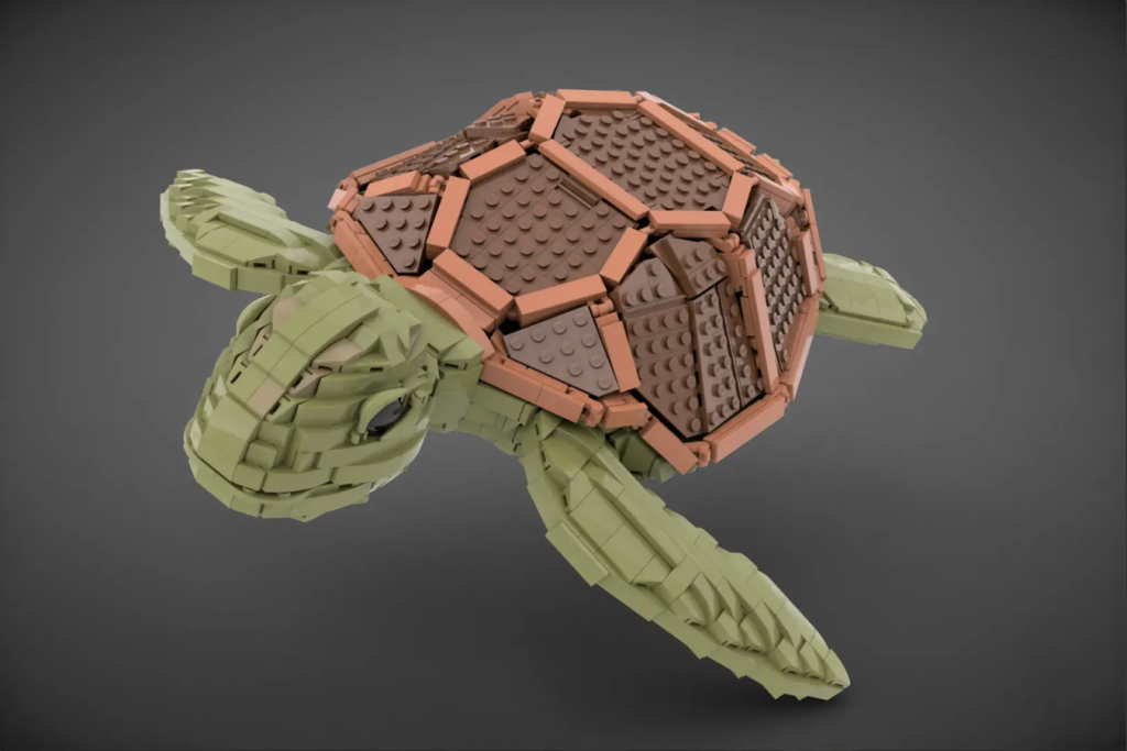 LEGO Ideas Sea Turtle 3 1024x683