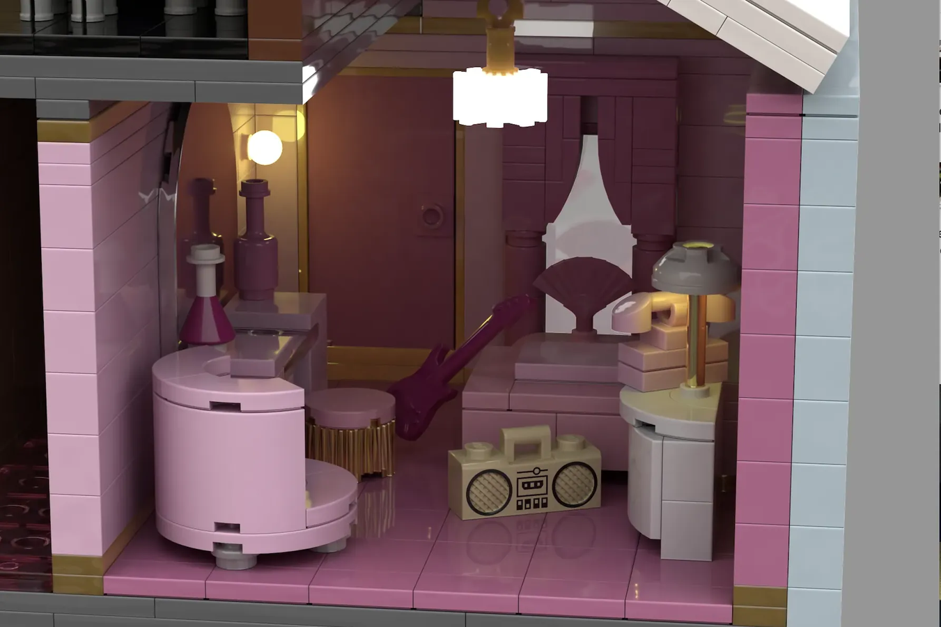 LEGO Ideas Taylor Swift Lover House 6