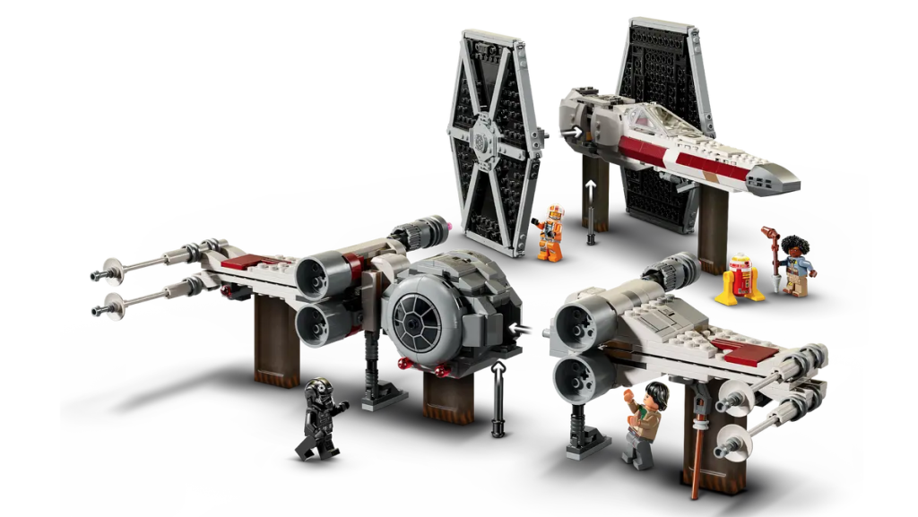 LEGO Star Wars 75393 TIE Fighter X Wing Mash up 5 1024x577