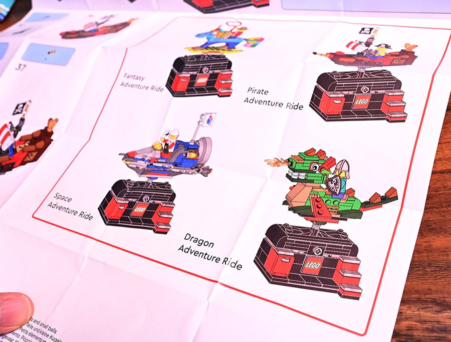 LEGO Bricktober 2022 sets instruction sheet