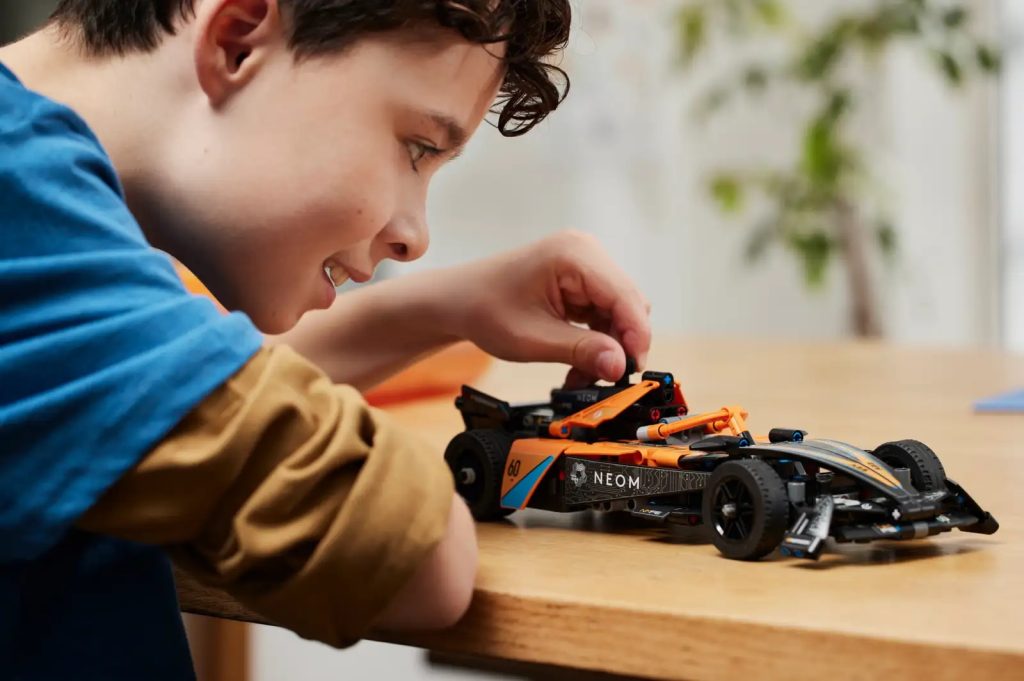 LEGO Technic 42169 NEOM McLaren Formula E Race Car Lifestyle  1024x681