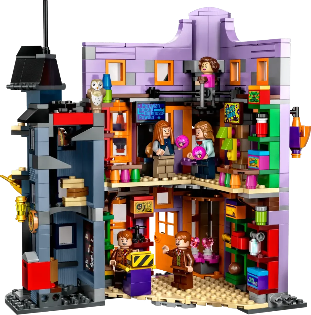 LEGO Harry Potter 76422 Diagon Alley Weasleys Wizard Wheezes 4 1010x1024