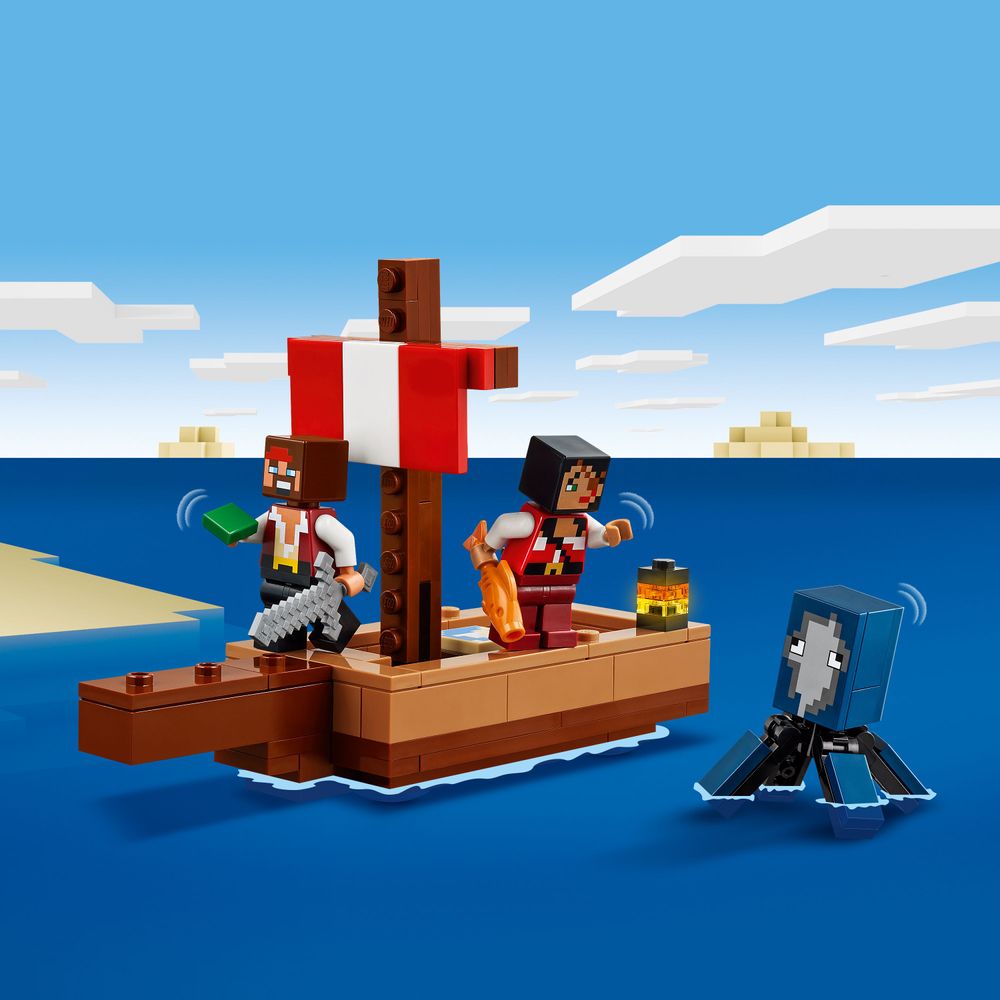 LEGO Minecraft 21259 The Pirate Ship Voyage 3
