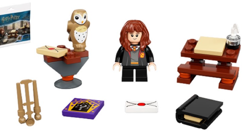LEGO Harry Potter 30392 Hermione's Desk official images revealed