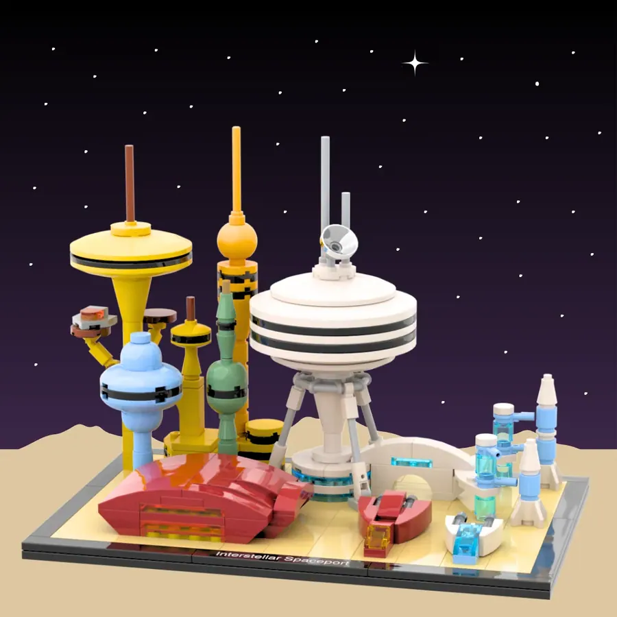 LEGO Ideas cleversnappe spaceport
