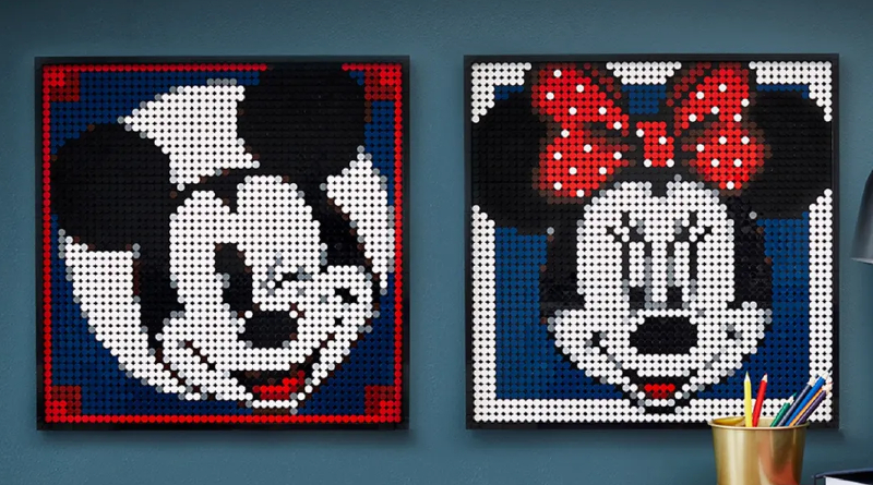 Make another mouse with alternate builds for LEGO Art 31202 Disney’s Mickey Mouse