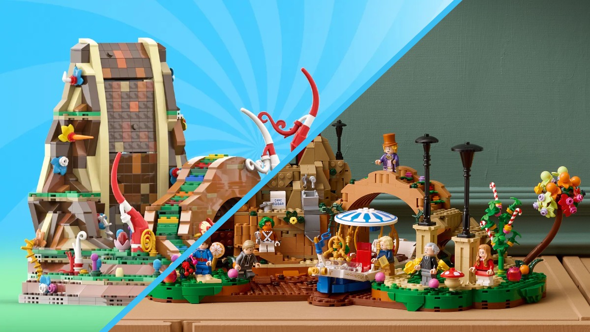 Comparing LEGO Ideas Willy Wonka to original fan design