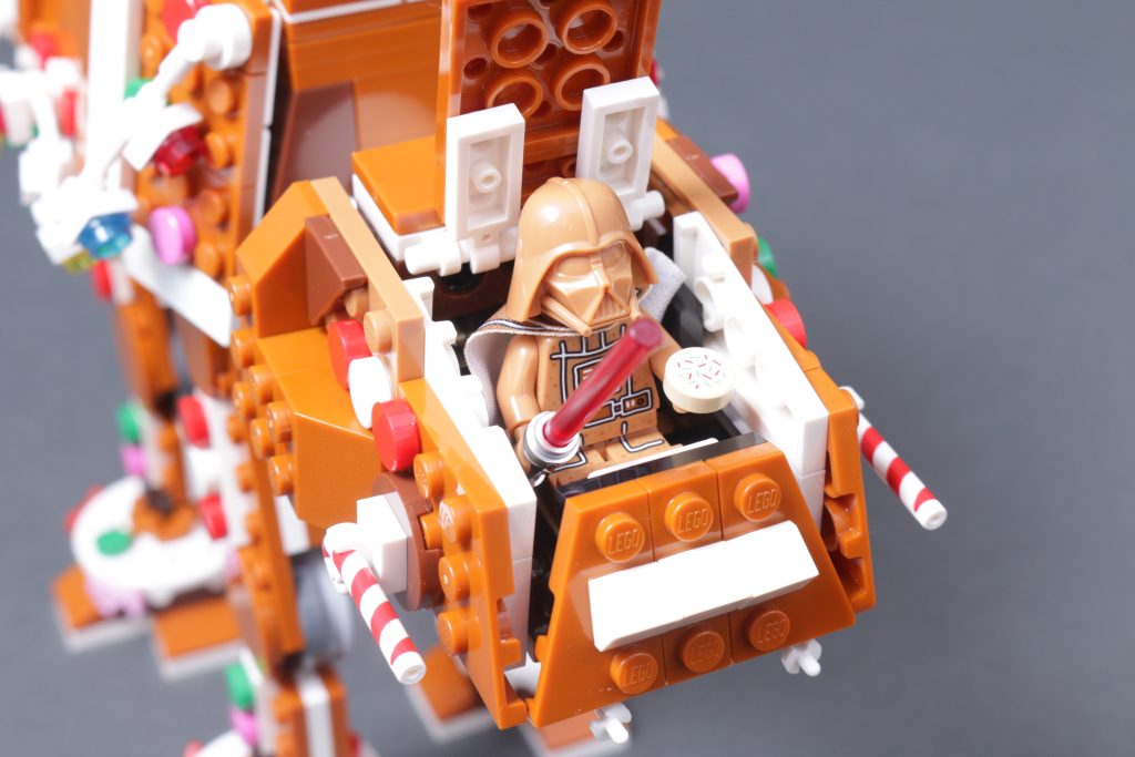 LEGO Christmas 2025 sets 40812 Snowman Ornaments 40809 Festive Gingerbread House 40820 Up Scaled Santa Minifigure 40806 Gingerbread AT AT Walker review 26 1024x683